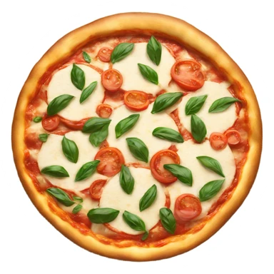 Margherita pizza sticker