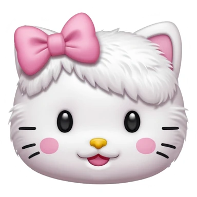 Hello Kitty Face sticker