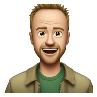Jesse Pinkman Excited sticker