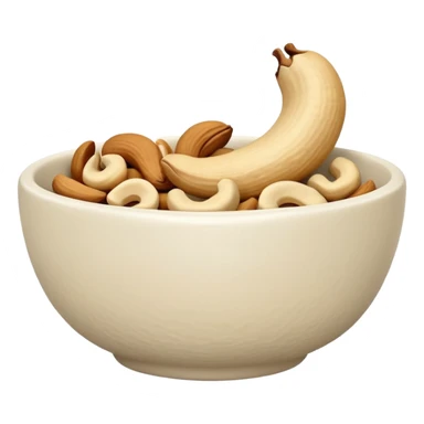 cashew in bowl sticker
