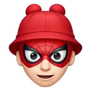 spider man - clown  sticker