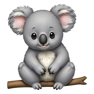 **ONLY REALISTIC KOALA** sticker