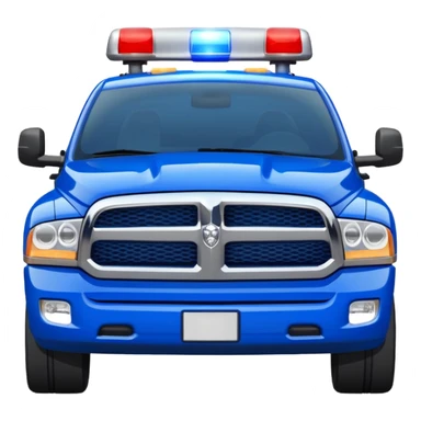 Dodge Ram Police sticker