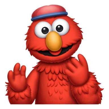 عروسک خندان Elmo sticker