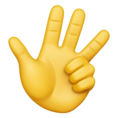 thumbs up emoji, yellow hand, positive sticker