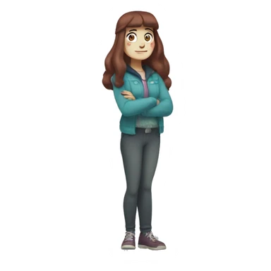 mable pines from gravity falls; animated version sticker