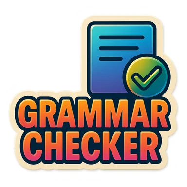 grammer checker sticker