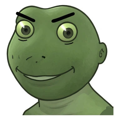 Femme fatale side eye sticker