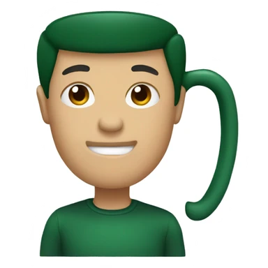 dark green mug sticker