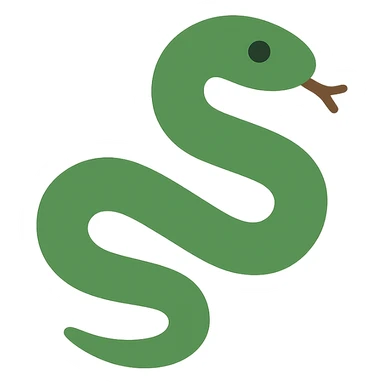 Snake sticker
