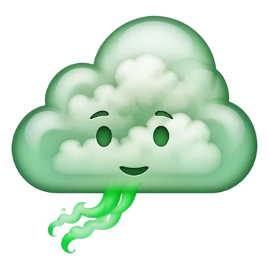 smell smoke green sticker