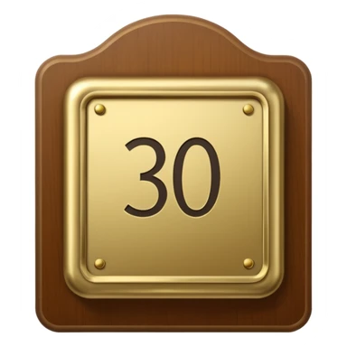 hotel room number 三百九 sticker