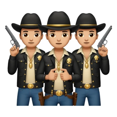 Norteño street gang with 14, hand gang signs and guns sticker