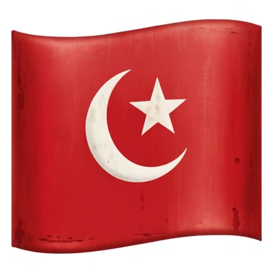 ottoman empire flag sticker