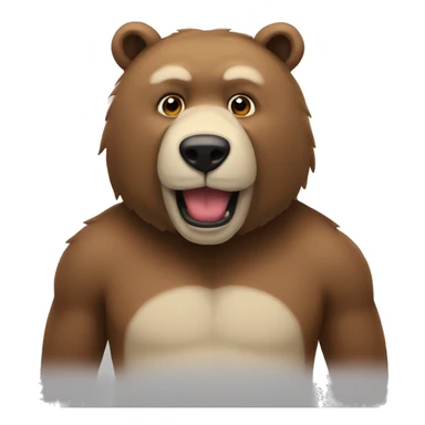 Oso con lacito  sticker