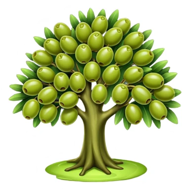 Árbol de aceitunas sticker