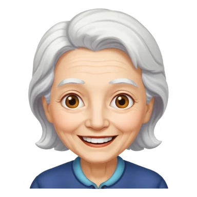 old lady retire sticker
