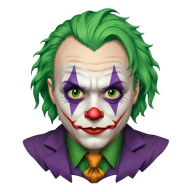 Heath ledger as the joker sticker