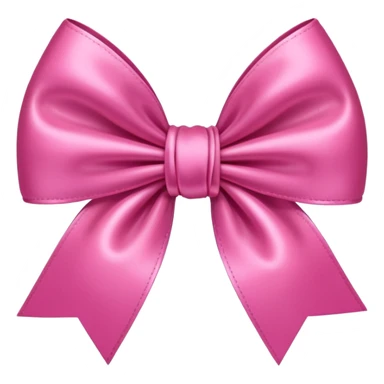 Very pink bown sticker