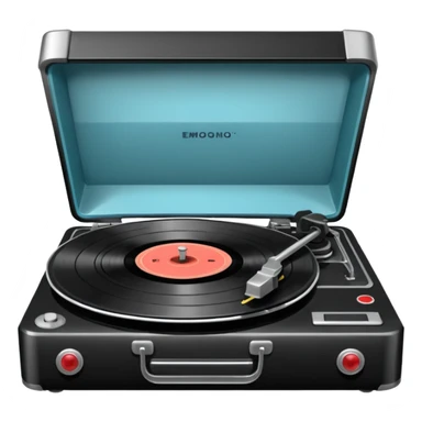 Record player sticker