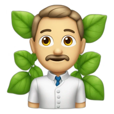 Mendel y sus guisantes sticker