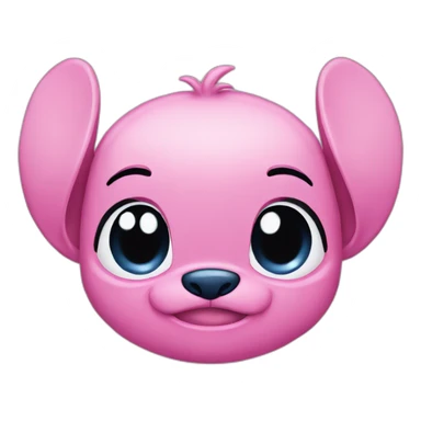 Stich pink sticker