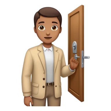 pov: someone opening a door for you  sticker