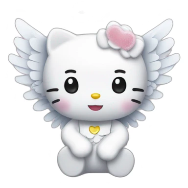 Animate Angel Hello kitty sticker