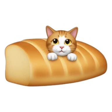 Cat, Brazilian short hairz making bread sticker