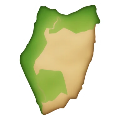 Israel map sticker