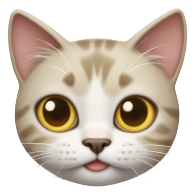 a cat seems despise you sticker