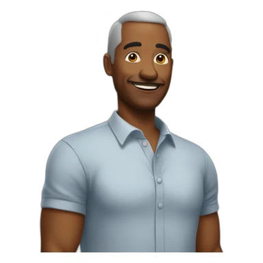 Papa dans maman sticker