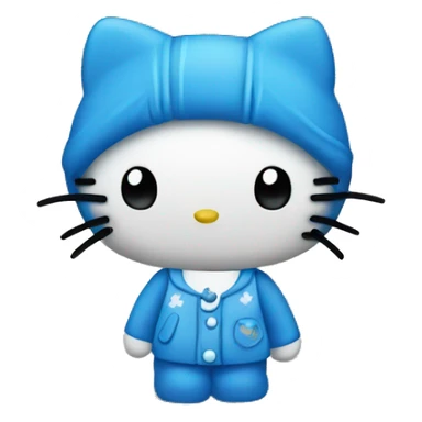 Hello kitty blue 💙 sticker