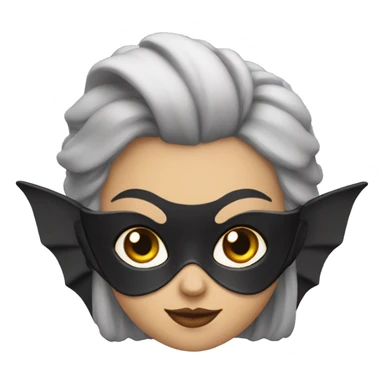 Femme chauve sticker