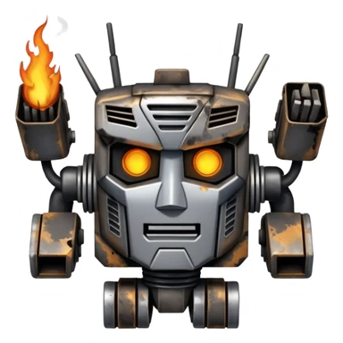 burnt-out transformer sticker