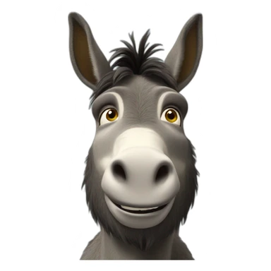 Donkey in shrek sticker