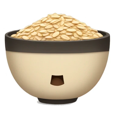 s bowl of oats sticker
