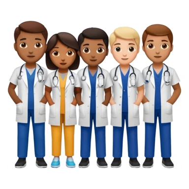 doctors and designers collegiate  sticker