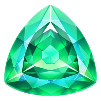 a radioactive gem emoji sticker