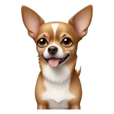 A brown chihuahua sticker