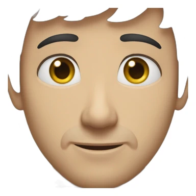 Black Haired::3 , Chris Martin, Blue eyes, Black hair, with stubble sticker