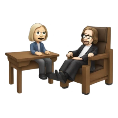 Jesus with Stephen Hawking sticker