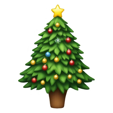 Christmastree sticker