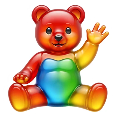gummy bear  sticker