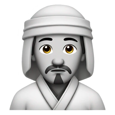 sad mongol trader sticker