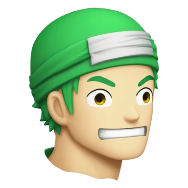 Zoro one piece sticker