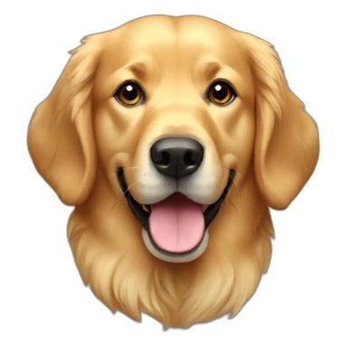 Golden-retriver sticker