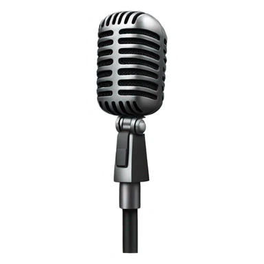 podcast microphone sticker