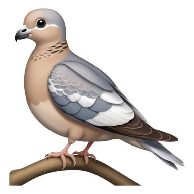 Turtle dove emoji sticker