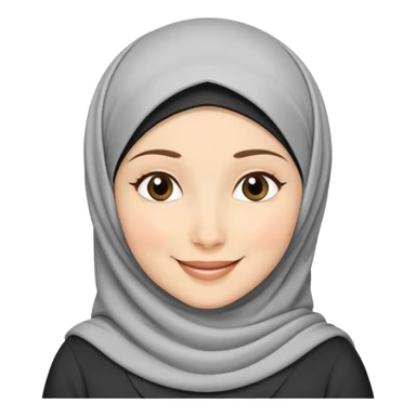 Perempuan hijab sendiri mengucapkan selamat malam sticker